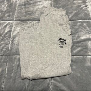 Nike x Stussy Gray Sweatpants
